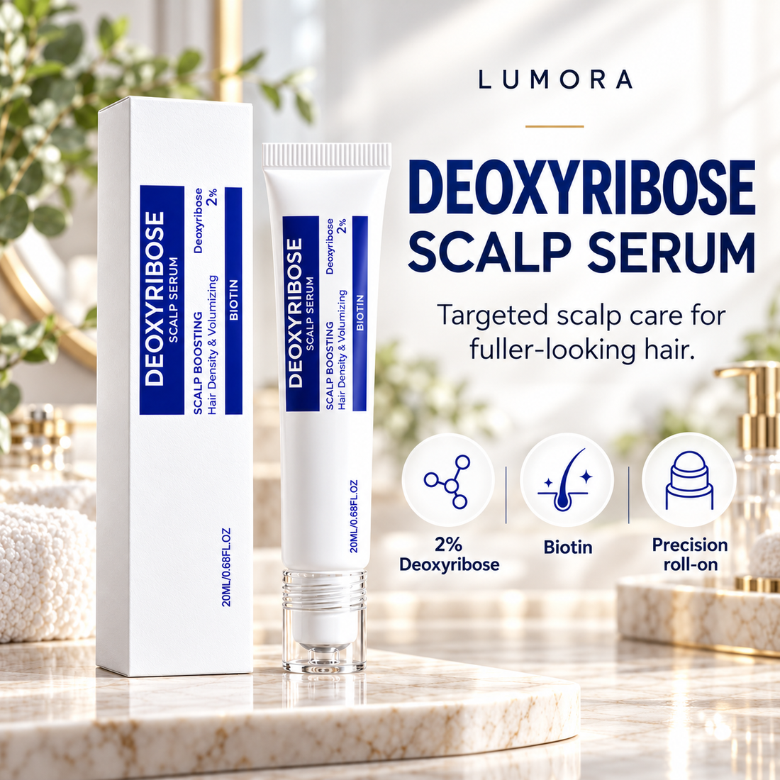 Lumora Deoxyribose 2% Scalp Serum